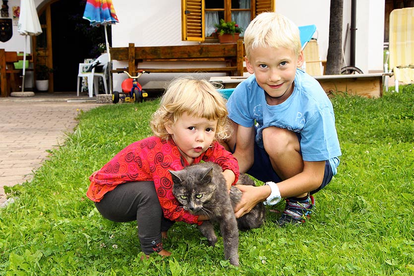 Urlaub am Bauernhof in Südtirol mit Kindern und Tieren