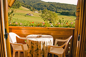 Ein Blick auf das Landleben am Bauernhof in Gufidaun