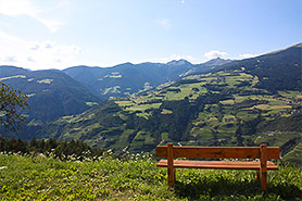 Die Umgebung auf sich wirken lassen