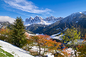 Val di funes con le Odle