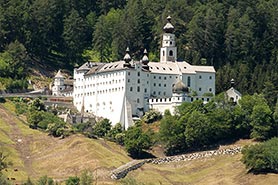 Wandmalerei in Schloss Runkelstein bei Bozen